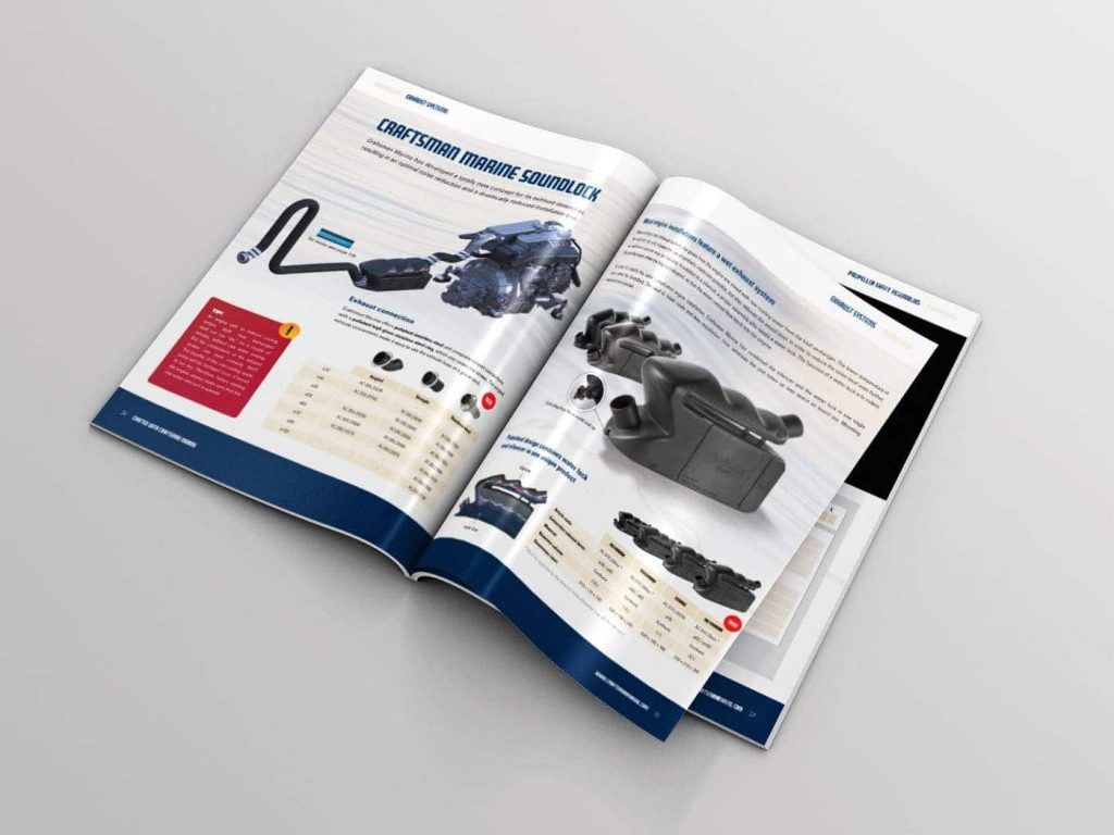 Craftsman Marine catalogus topview open 05
