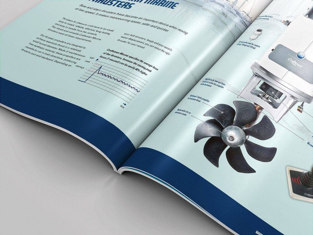 Craftsman Marine catalogus zijkant open 07