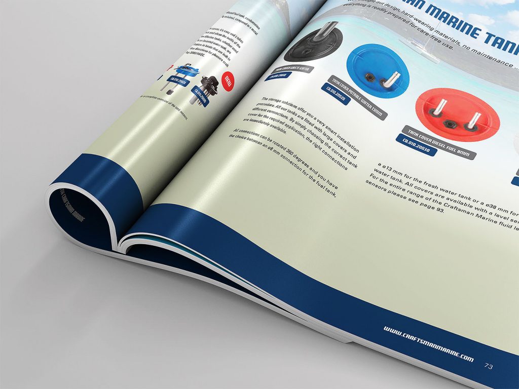 Craftsman Marine catalogus zijkant open 08